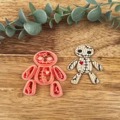 VOODOO DOLL SET | HALLOWEEN 2023 | CLAY CUTTER