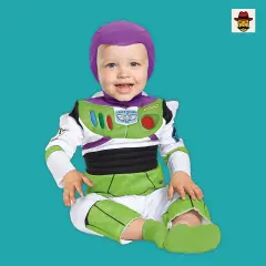 Toy Story Buzz Lightyear Infant Costume Deluxe Jumpsuit Jet Pack