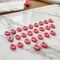 Tattoo Font Alphabet | Tattoo | Clay Cutter Set of 26