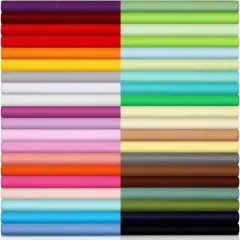 40 Piece Solid Color Pre-Cut Fabric Bundles - 10 x 10 Inch