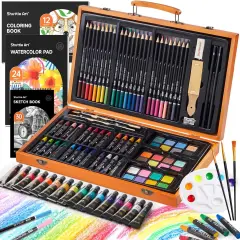 118 Piece Deluxe Art Set for Kids Adults