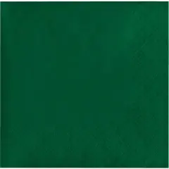 600 pc Bulk Hunter Green 2 Ply Luncheon Napkins