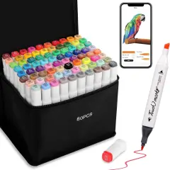 Dual Tip Alcohol-Based Marker set for Artist Adults