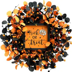 Halloween Wreath for Front Door
