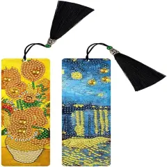 DIY Crystal Diamond Art with Tassel Bookmark Kit