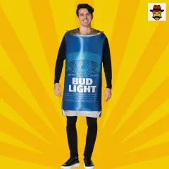 Bud Light Can Costume Party Tunic for Celebrating Halloween