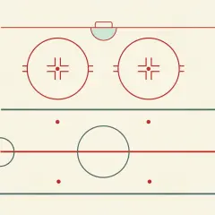 Simple Stories Hockey Double-Sided Cardstock 12"X12"