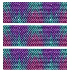 Mermaid Scales Edible Icing Image Cake border Strips