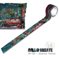 AALL And Create Layer-It-Up Washi Tape-Blueish Parlor