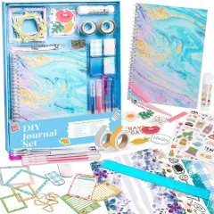 DIY Journal Kit for Girls - Blue