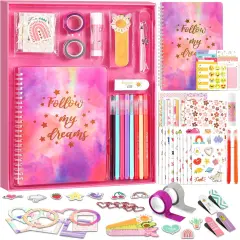 DIY Journal Kit for Girls - Multicolored