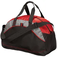 Port Authority&reg; Medium Contrast Duffel Red