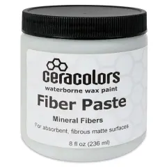 Ceracolors Waterborne Wax Paint Fiber Paste Medium, 236 ml