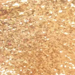 1 Yard Gold Glitz Sequin Fabric Polyester Shiny Textured Material 52/54 Inches Wide