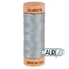 2610 Light Blue Grey Aurifil Cotton 80wt Spool