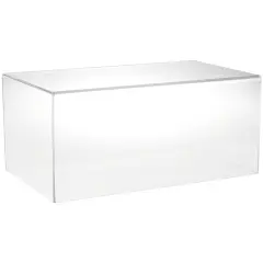 Plymor Clear Acrylic Display Case with Hardwood Base, 20" W x 12" D x 9" H No Base
