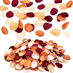 300pcs Artificial Flower Petals - Orange