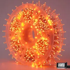 165ft 500 LED Orange Lights for Halloween