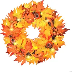 17" Thanksgiving Wreath