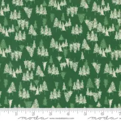 Cozy Wonderland Holly Green Pine Trees44"/45" Fabric Per Yard
