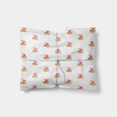 Beach Umbrella Vacation Emoji Gift Wrap
