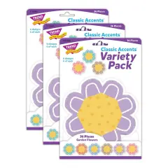 Garden Flowers Classic Accents&reg; Variety Pack, 36 Per Pack, 3 Packs
