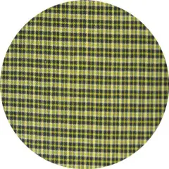 1 Yard Navy & Yellow Woven Cotton Yarn Dyed Apparel Fabric Brushed or Flat 40/42" Width