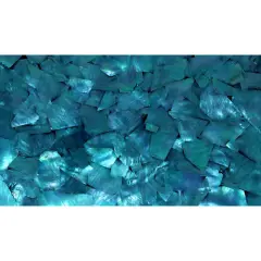 Shell Veneer, 5.5 x 9.5 inches | WMOP, BMOP, Abalone | Includes 3M Adhesive Sheet for Application, Great for Inlay Projects Turquiose Blue