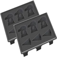 Star Wars Silicone Mold for Ice, Soap, Chocolate & More, 2-Pack