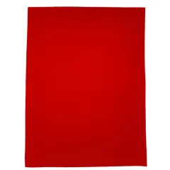 3.2mm Thick Acrylic Felt Sheets &ndash; 9x12" &ndash; Multi-Color or Single Color Options Red