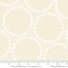 Eggshell White Pearl Bracelet Cotton Wideback Fabric Per Yard