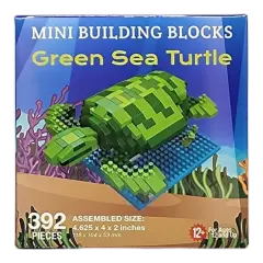 Mini Building Blocks - Green Sea Turtle