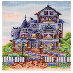 Victorian house Counted cross stitch kit 1273A