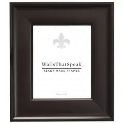17x23 Picture Frame, Resilience Wide 2.875 Inch Polystyrene Moulding, Wall Display Frame for Art, Posters, or Photos by wallsthatspeak Black