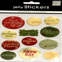 Me & My Big Ideas Noel Jelly Stickers