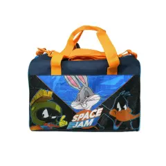 Space Jam Duffel Bag Small Travel Bugs Bunny Daffy Duck Looney Tunes Boys