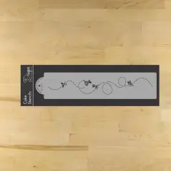 Buzzing Bumble Bees Cake Stencil | C774 by Designer Stencils | Cake Decorating Tools |