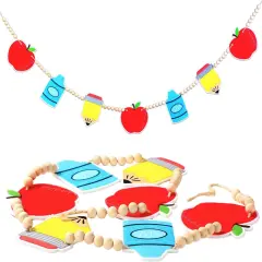 4ft Back to School Classroom Decorations 3D Felt Banner