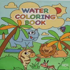 Animal Alphabet Water Coloring Book
