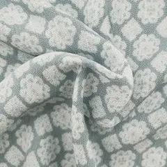 1 Yard Rayon Crinkle Sage Woven Fabric, 50/52&Prime; Wide 100% Rayon