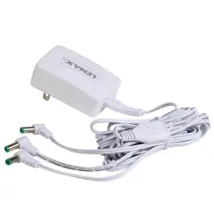 Lemax White Power Adapter - 4.5V, 1000mA - 3 Plugs