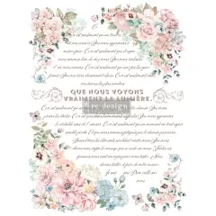 24 RedesignDecorTransfers&reg;-PureLightFloral-totalsheetsize24inx35in,cutinto3sheets rub-ons