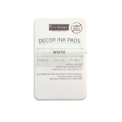 Redesign Decor Ink Pad - White - magnetic ink pad ink 