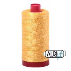 Golden Glow - Variegated (3920) | 12wt Large Spool (325M / 356Y) | Aurifil Thread
