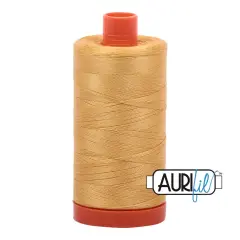 Spun Gold (2134) | 50wt Large Spool (1300M / 1422Y) | Aurifil Thread