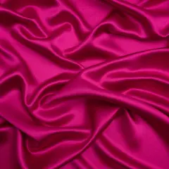 1 Yard Magenta Haze Silk Crepe Back Satin Luxurious Smooth Soft Lustrous Fabric 44 inch Width