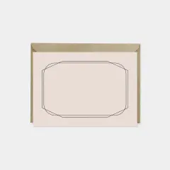 Geowire Rounded Border Note Cards