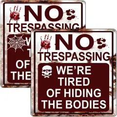 2 Packs Halloween Decoration Halloween Signs