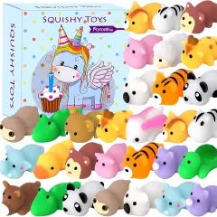 30 Pcs Squishies Mochi Toys