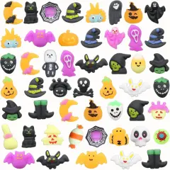 50 PCS Halloween Mochi Squishy Toys
